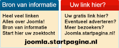 startpagina Joomla